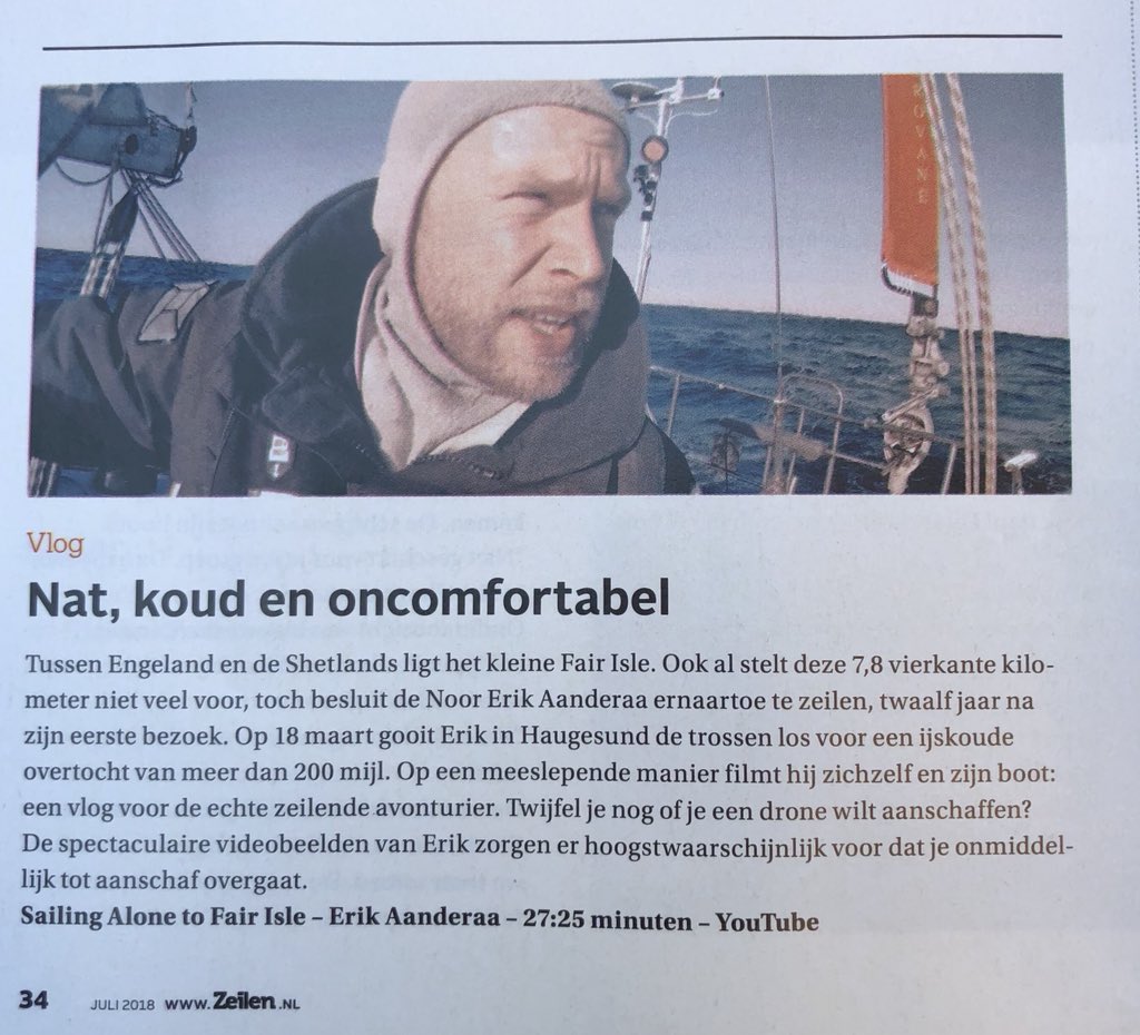 Deze aanrader van <a href="/Zeilen_magazine/">Zeilen</a> onderstreep ik. @ErikAanderaa1 zoekt lekker extreme omstandigheden die mooie filmpjes opleveren: youtu.be/-ukgLe1DfA4