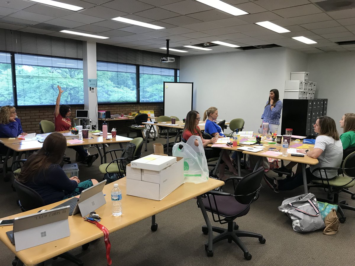 techcorpsus's tweet image. #E4Tech in action! @Connect2TLC #TLCpd #CS4OH