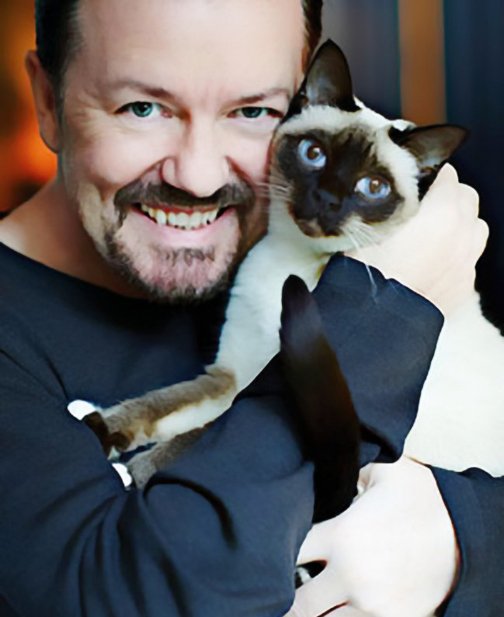 Happy Birthday to animal lover Ricky Gervais. 