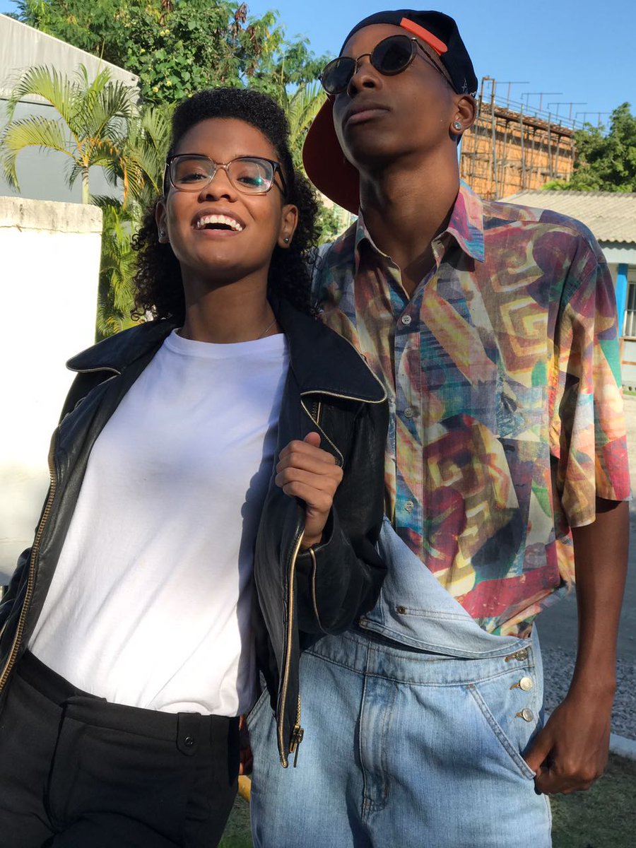 lucaspenteado's tweet photo. Alguém ai falou casal black ? Kkk sdds #Fiellen #malhação #Vivaadiferença https://t.co/yeDAHZcaAZ