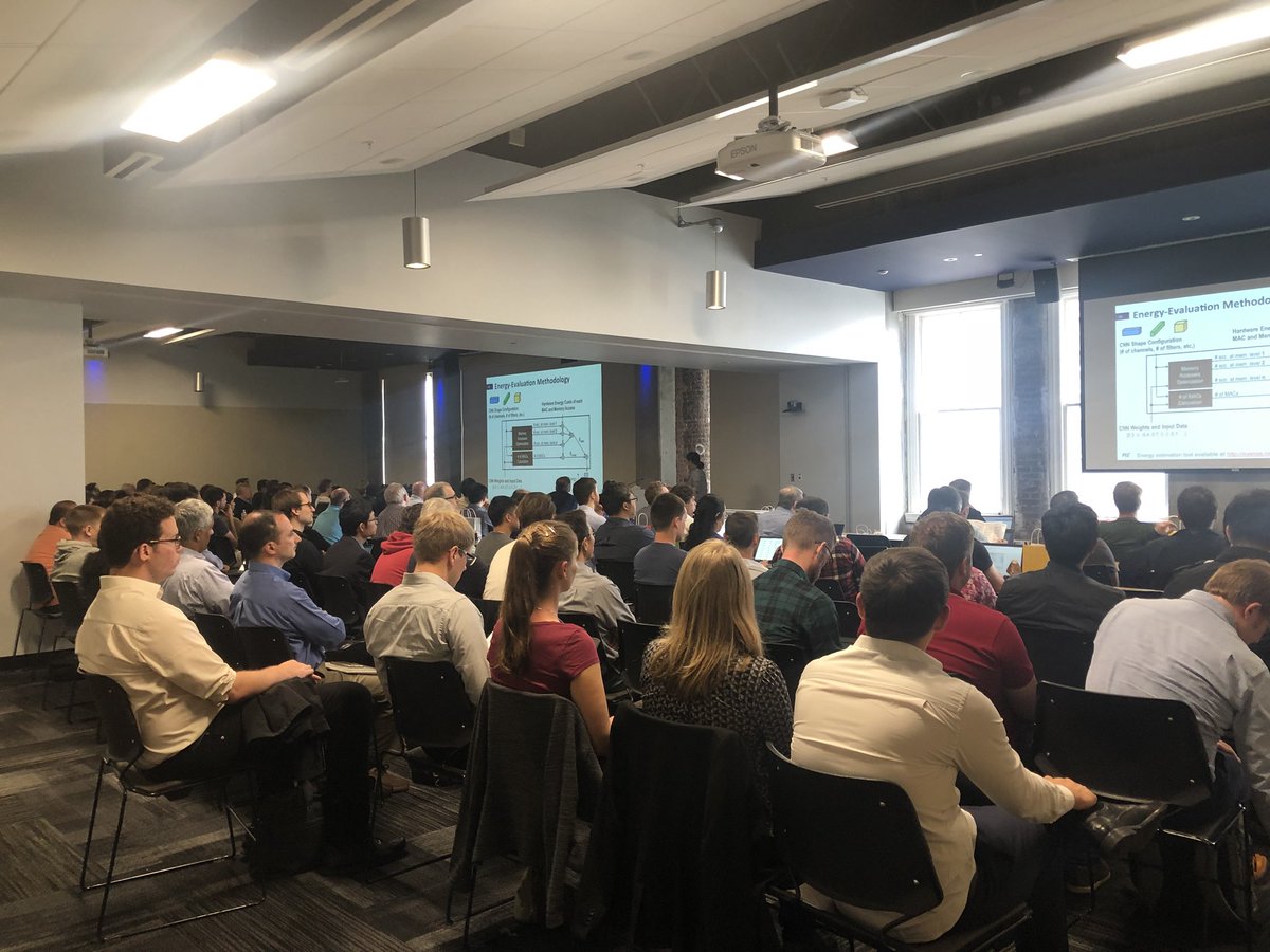 AnneMargotAaron's tweet image. Kicking off @PCS2018_SanFran with a great keynote by Prof. Sze, interesting talks on machine learning for compression and a #fullhouse. #VideoCoding #ImageCoding #MachineLearning