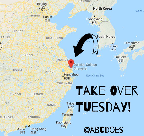 It's another Take Over Tuesday on my Instagram account tomorrow. This time Cathy and the team at Ducks, Dulwich College,  Shanghai will be sharing what they get up to. The photos will be posted all though the day from 8am-8pm (GMT) I'm <a href="/ABCDoes/">Dr Alistair Bryce-Clegg</a>