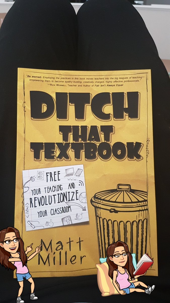 wileyteaching's tweet image. Looking forward to checking out #ditchthattextbook this summer with #RCSDConnect. Have you read it?