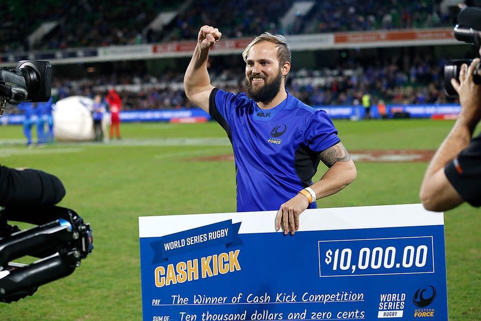 westernforce's tweet photo. For your chance to win a share in $20,000 get involved in our World Series Rugby #CashKick 🙌🏽 DETAILS https://t.co/47Q1wtApo9 https://t.co/5552kiOQBa