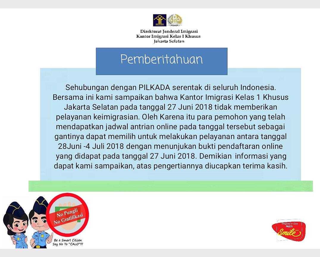 Imigrasi Jaksel tweet media