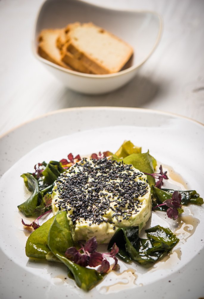 WYLDfit's tweet image. Vegan tartar with algae and bread. Is it similar to non-vegan? what do you think? :-) #healthybread #sweetbread #fruitbread #proteinbread #raisinbread #realbread #artisanbread #breadloaf #freshbread #breadlife #breadporn #breadoflife #breadmaker #breadislife