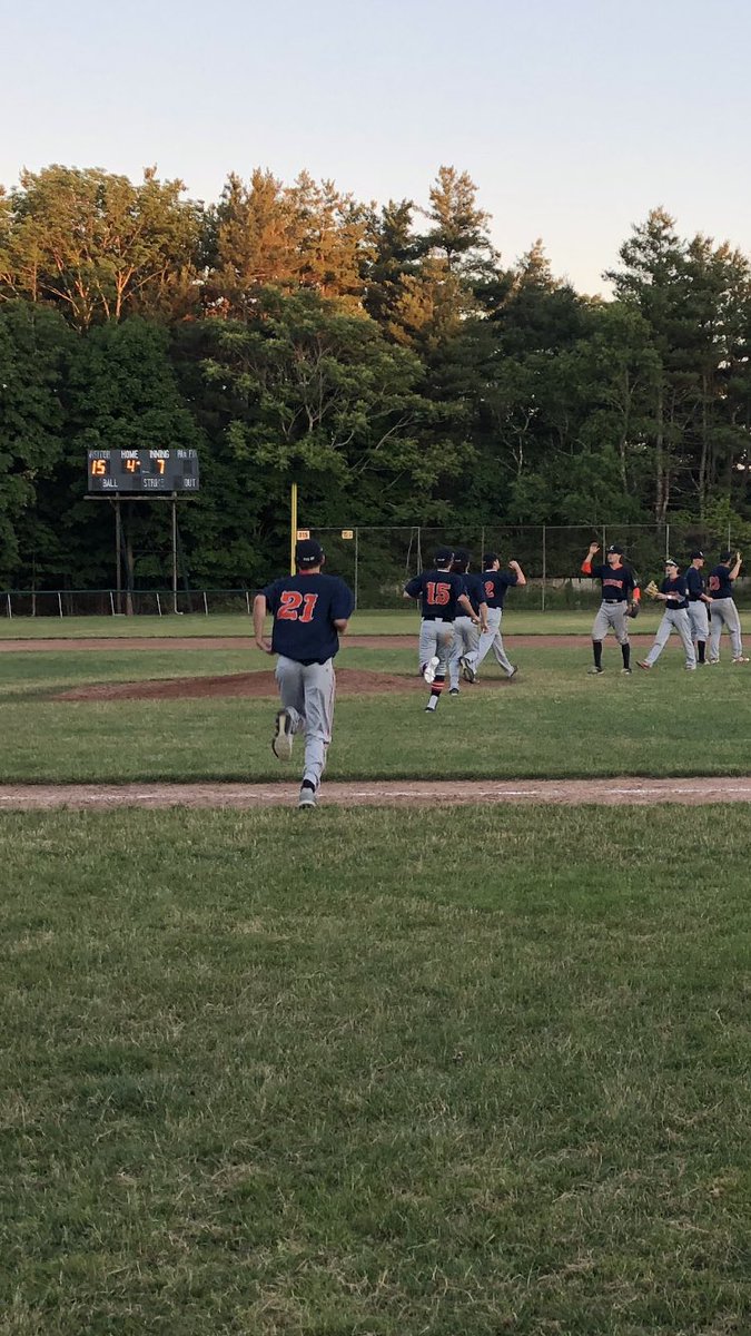 Offense stayed hot in a 15-4 W over East Bridgewater. HR and 4 RBI for Jacob Armstrong. 7-3 record on the year. <a href="/d10_ac/">District 10 American Legion Baseball</a>
