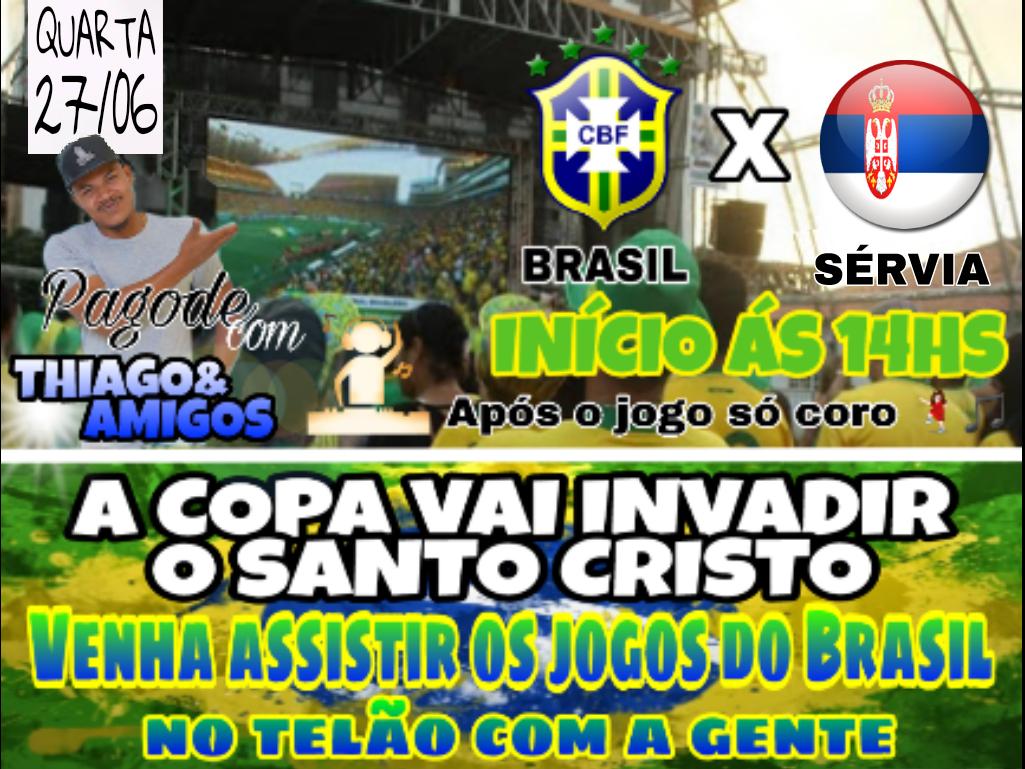 dgsilva2018's tweet photo. CONFIRMADO GALERA
Vai rolar aquele pagodinho com coro nos intervalos, naquele pique como o primeiro jogo do Brasil
Então quarta feira venha assistir o jogo com a gente
3 televisões sendo que uma é de 60 polegadas 👌🏼
INÍCIO 14hs
Pode brotar que vai ser bem recebido
#SCMIDIA https://t.co/F7tPoeDlos