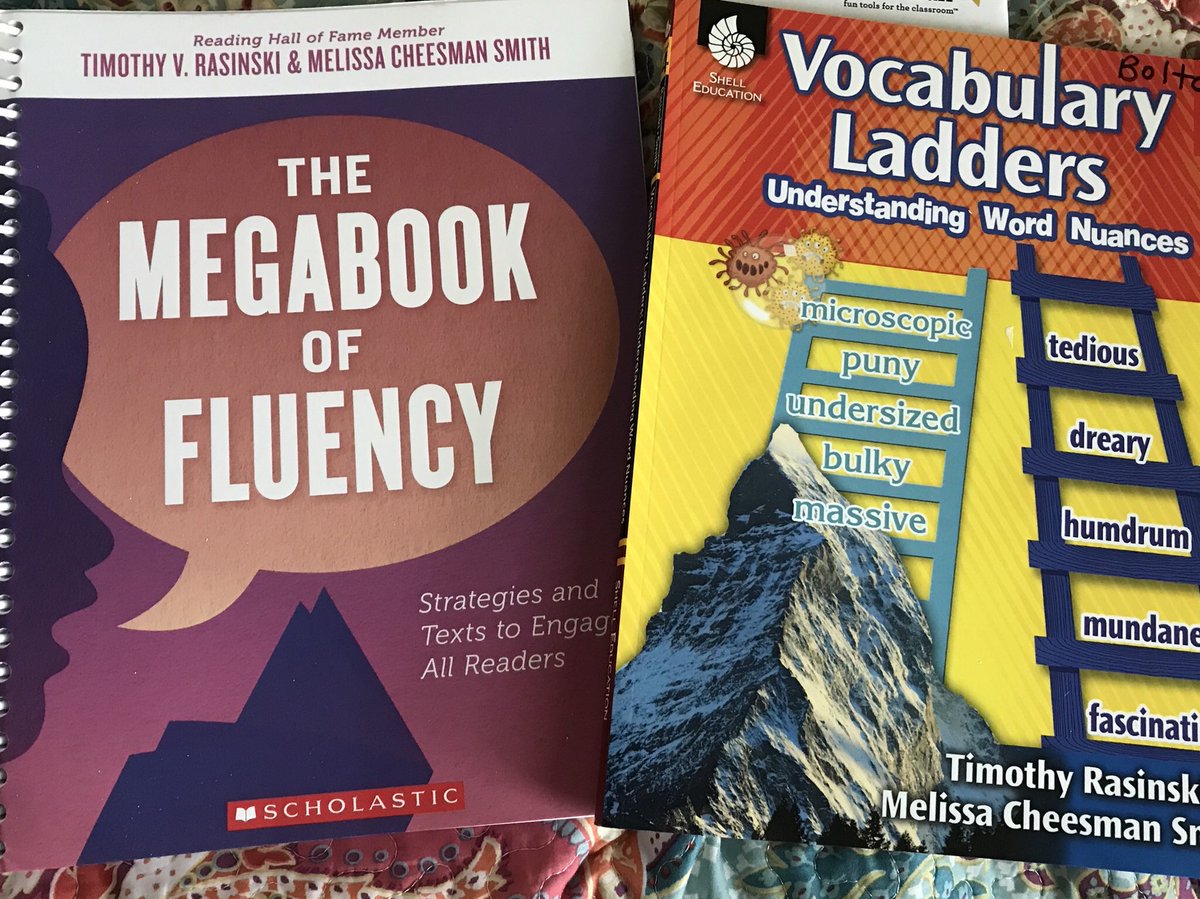 Mrs_ABolton's tweet photo. Ready to start my own personal PD session. The UPS man delivered, and I’m ready to go!#WeReadBig @mrsj_green https://t.co/UFumr8umeO