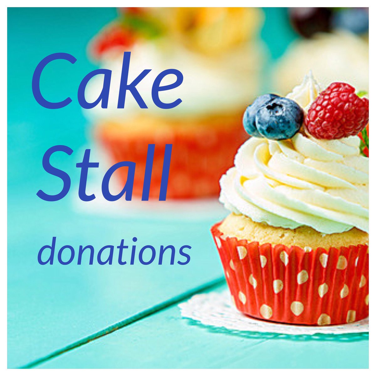 If you are able to donate any cakes to our stall next Thurs please hand them into the office on the morning of the fete. Thank you