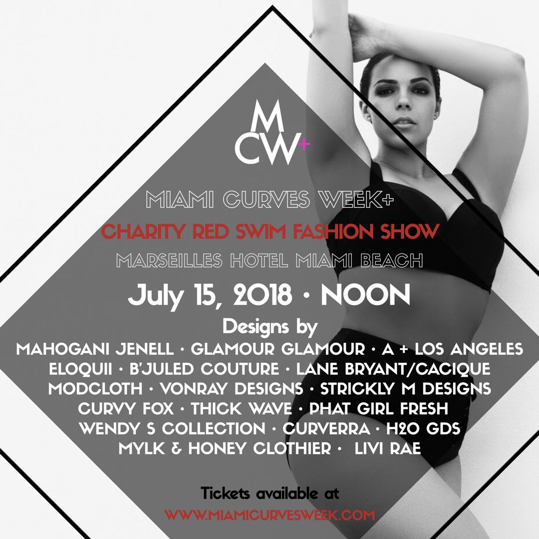 MiamiCurvesWeek's tweet photo. The only place to be during #swimweek! Grab your tickets today!! #miamicurvesweek https://t.co/LEZgZCpFVJ