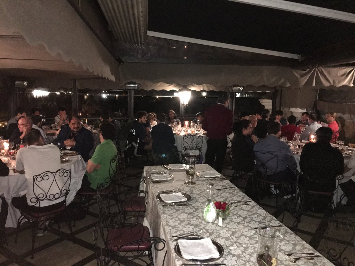 IE_Forum's tweet photo. #intenv18 #ie18 workshop dinner is progressing well https://t.co/dSh30JUy18