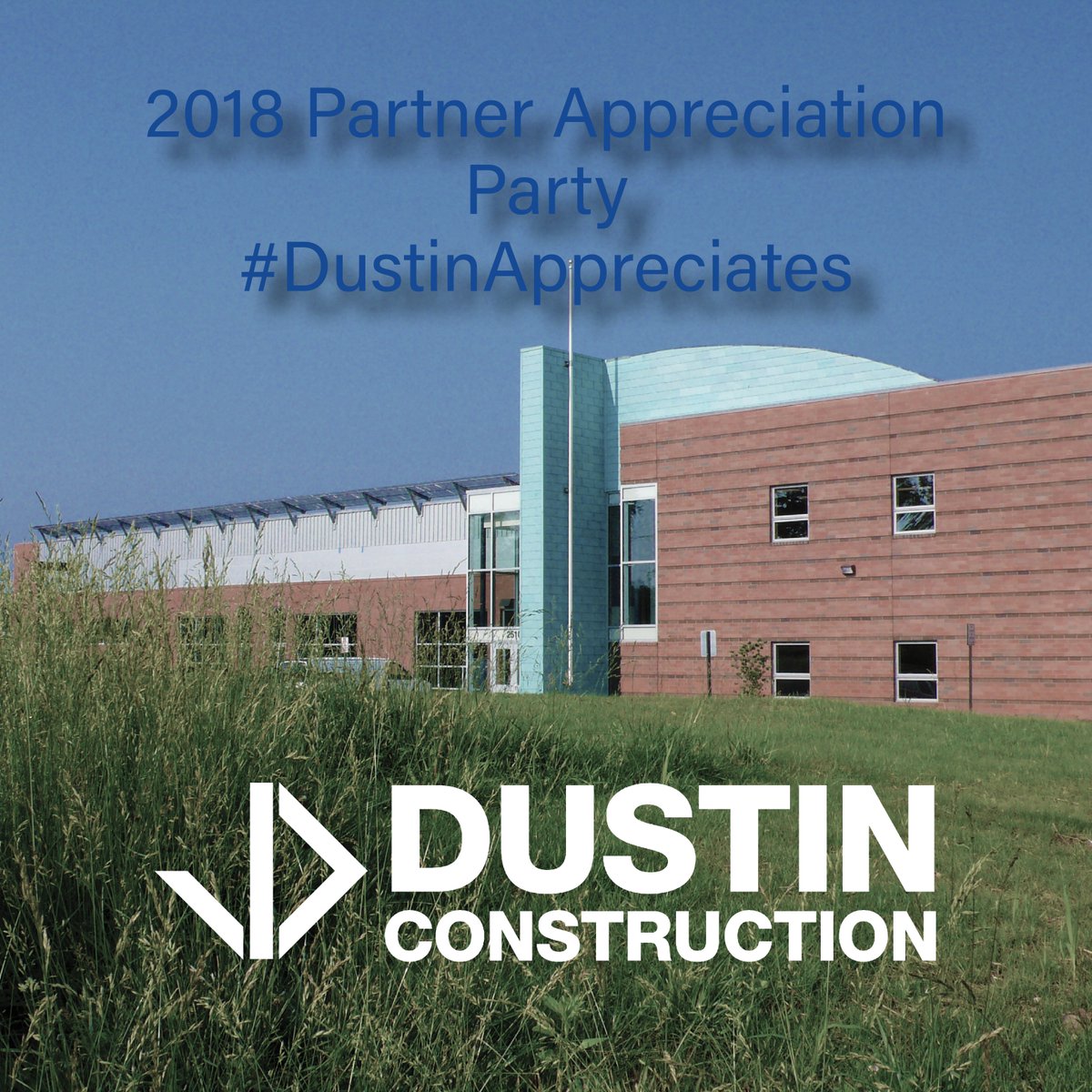 Dustin_Builds's tweet photo. Thanks to everyone who came out to our 2018 Partner Appreciation Party on Friday! We had a great time showing how much we appreciate the hard work put in to make sure our projects are successful. #DustinAppreciates https://t.co/Mzjt208bAt