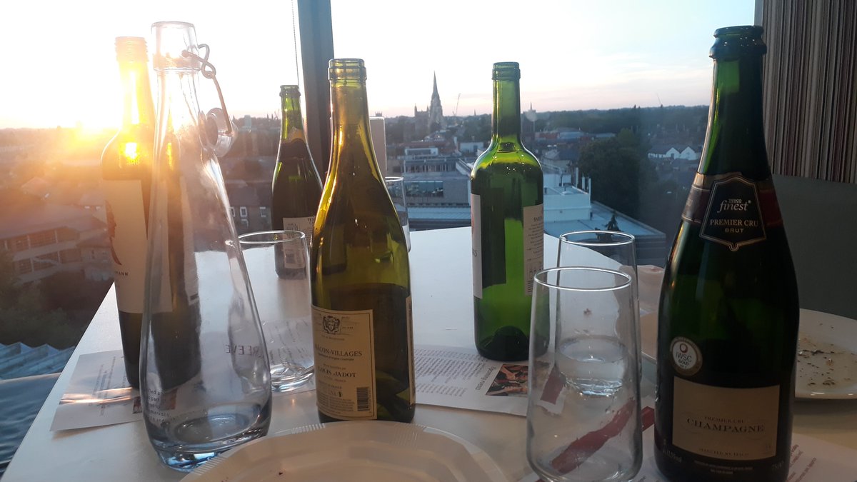 YEPCambridge's tweet photo. Many wines were consumed ths evening! Thanks to @MillsandReeve  for a beautiful setting, and to @RICSnews and @SnapdragonEoE for sponsoring! https://t.co/iSCXIAjxSA
