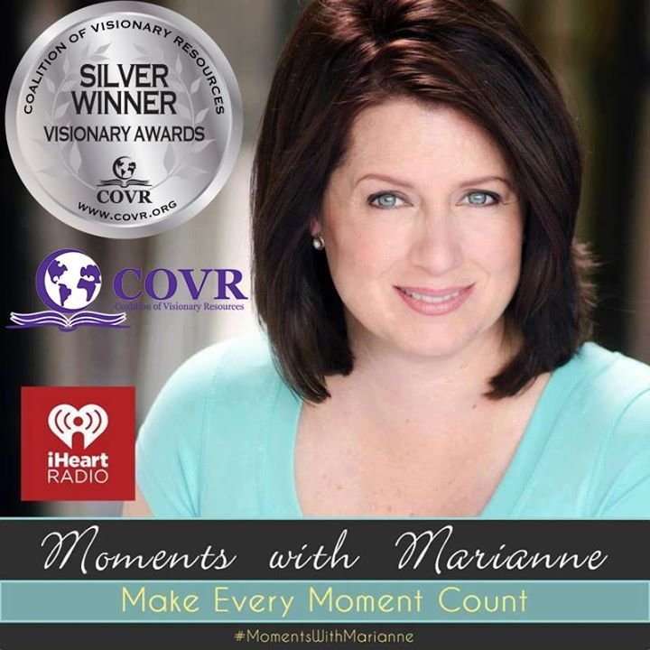 covrorg's tweet photo. Moments with Marianne Radio show has been selected as a 2018 Silver Award Winner by the Coalition of Visionary Resources. Learn how you can sign up and participate with this great group of visionaries! https://t.co/I7msTpeUFL
#COVR #INATS https://t.co/WuV4Fw3H1R