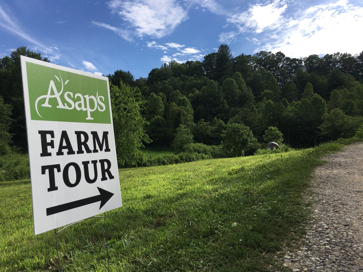 Thank you to our farmers, volunteers, visitors, sponsors, and (mostly) sporadic storm clouds for making this weekend's Tenth Anniversary Farm Tour so wonderful! Let's do it again it next year! #asapfarmtour