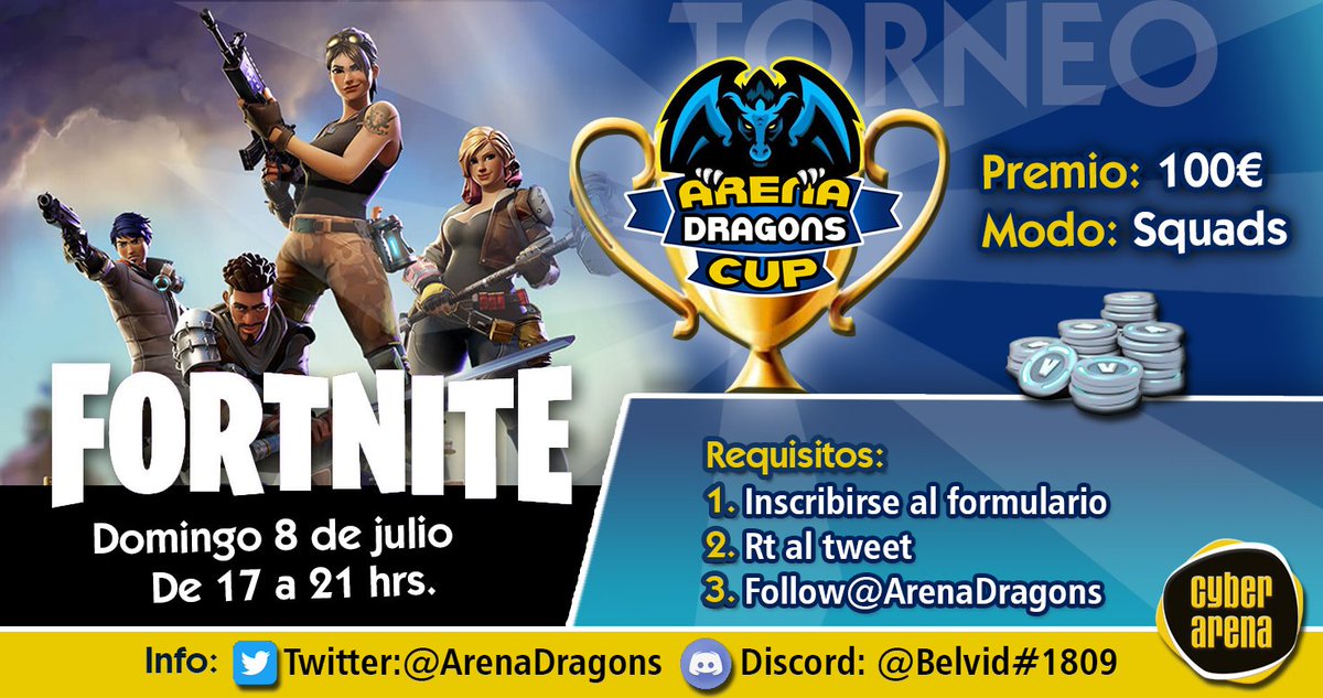 Arena Dragons On Twitter Noticia Fortnite - 1 38 pm 25 jun 2018
