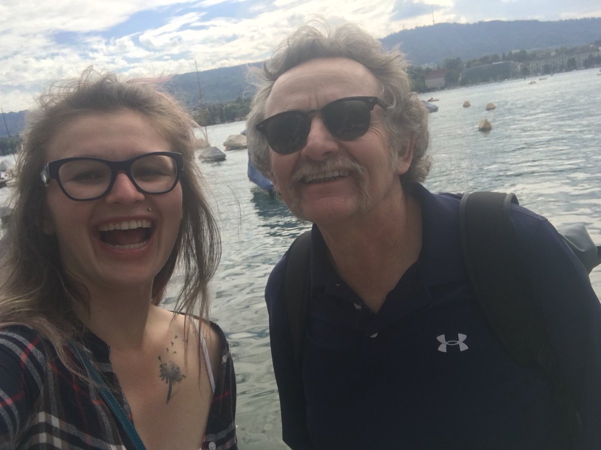 AlexaAKWA's tweet photo. After an amazing #conference in #Davos for @POLAR_2018, I get to see my Padre and hang out in #Zurich #Polar2018 https://t.co/QnBpvvpLNN