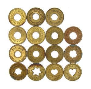 Trade tokens are an often overlooked part of local history in many places. learn about their story ➡ ow.ly/Sm1330hWbNz  #trade #tokens #tradetokens #exonumia #coinhistory #tradedollar #numismatics #coincollector