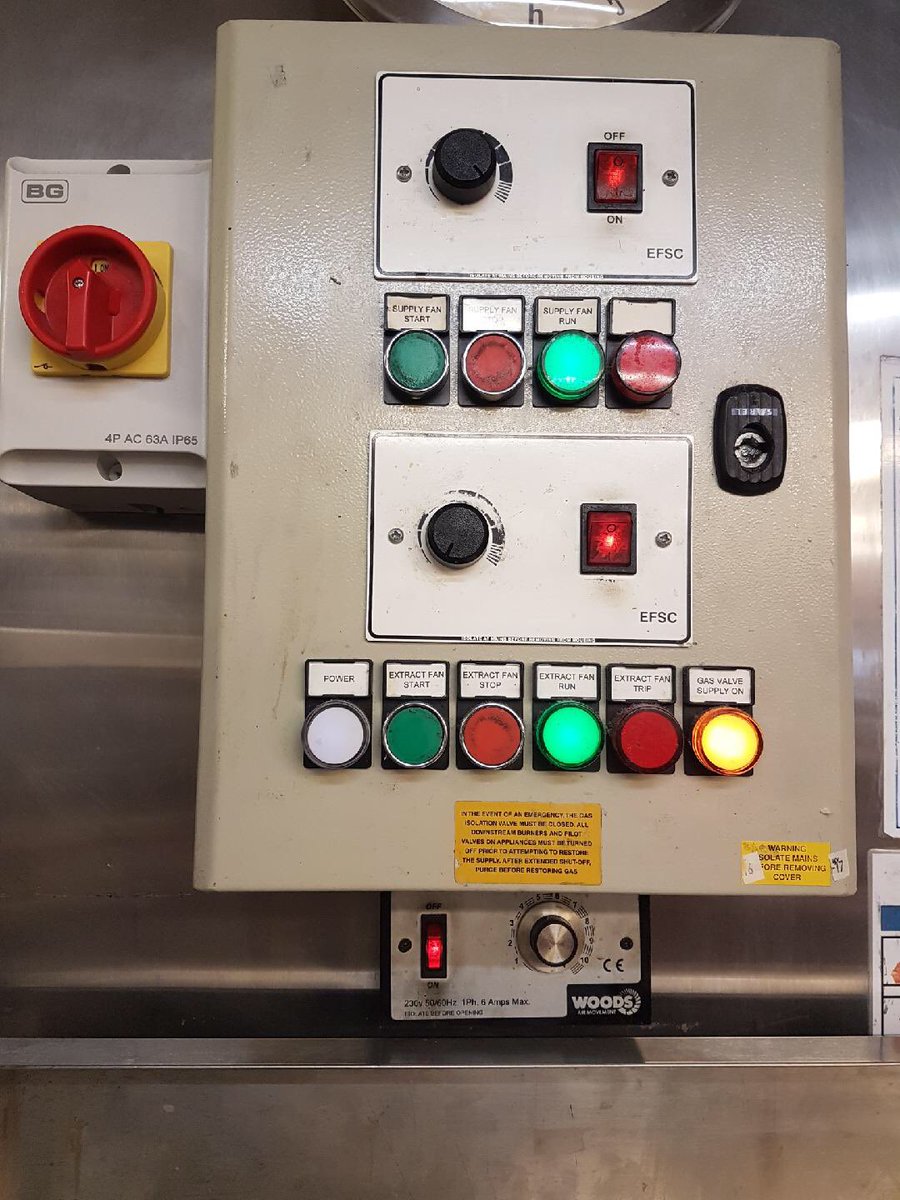 pmjkv's tweet photo. Early start this morning for our gas engineer installing a new Gas Interlock System at the Liner Hotel, Liverpool. This kitchen is now up to regulations. Call us for any Gas Interlock System requirements. #gasinterlocksystems #merlin1650 #kitchensafety https://t.co/N0hW5AHs80