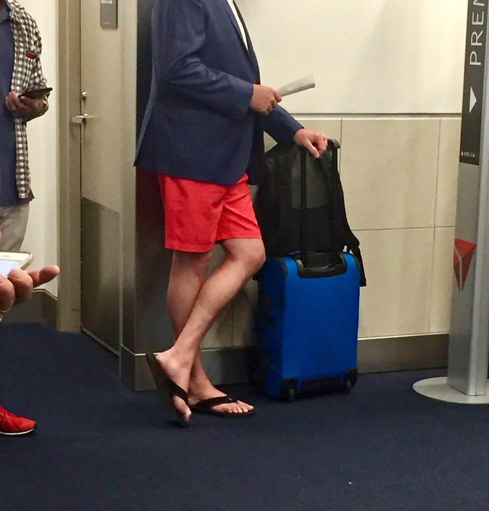 men wearing flip flops