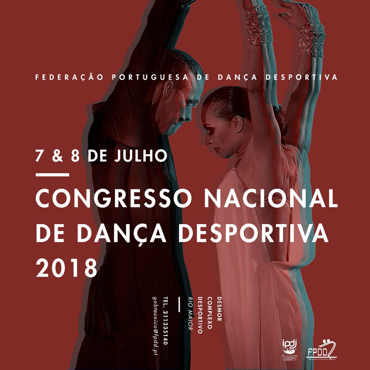 fpdd_oficial's tweet photo. 🔜 Congresso Nacional 2018📍esperamos por ti em Rio Maior para o maior congresso de Dança Desportiva do país #FPDD #DançaDesportiva https://t.co/ZhAEXLCUQH