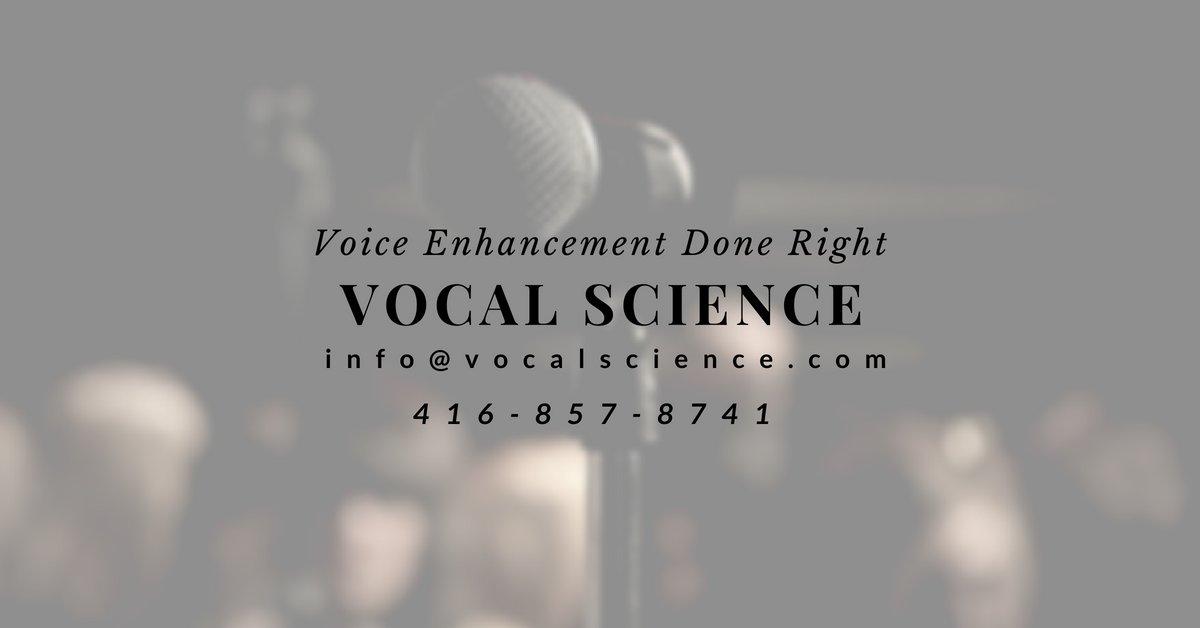 vocalscience's tweet photo. Informative Article: Non-Surgical Voice Repair: What Once Was Lost, Can Now Be Found With The Vocal Science™ Method! | info@vocalscience.com | 416-857-8741 https://t.co/gm8vyJCRJc
#Blog #Blogging #Blogger #Blogspot #VocalHealth #VoiceRepair #SpeechTherapy #VoiceTraining https://t.co/Km1gxPXgXW