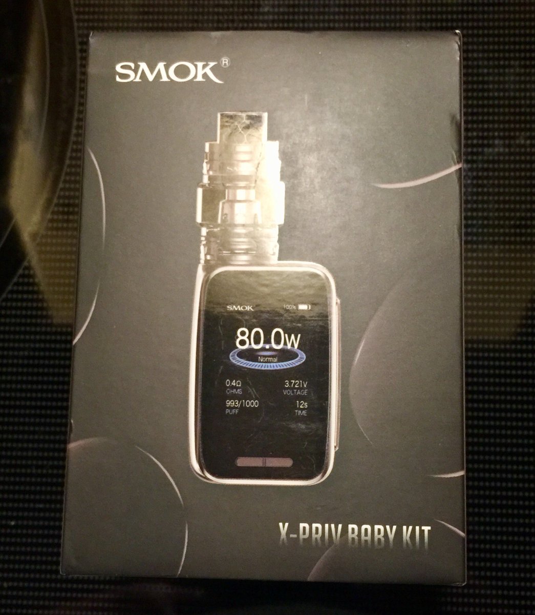 Heidi_Caron's tweet image. Received my INCREDIBLE, SMOK Baby X-Priv from @RBlazick &amp;amp; @SMOKTECHLOGY in today’s #VapeMail I LOVE it!!!😍🖤💨🤩 #SMOK #pavapers #chickswhovape #flavorchaser #vapedaily #vapelyfe #vapelove #vapestyle #vapefam #vapenation #vapehooligans #vapehappy #makeyourvoiceheard #vapeon