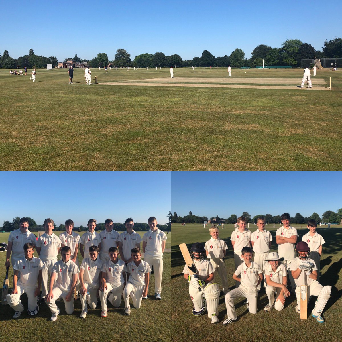 An excellent late afternoon / early evening of MCCF Hub Cricket at <a href="/Langley_Sport/">Langley Sport</a> today. Two thrilling games with a victory for the U13’s chasing 138 and a narrow 7 run defeat for the U15’s chasing 168. Special thanks to Matt Holmes and the school for hosting! #MCCFoundation