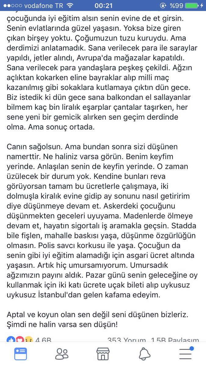 Bir doktorun yazdıkları.. bizim söylemek anlatmak istediklerimizi çok açık şekilde anlatmış zaten. #YürüÖnümüzde