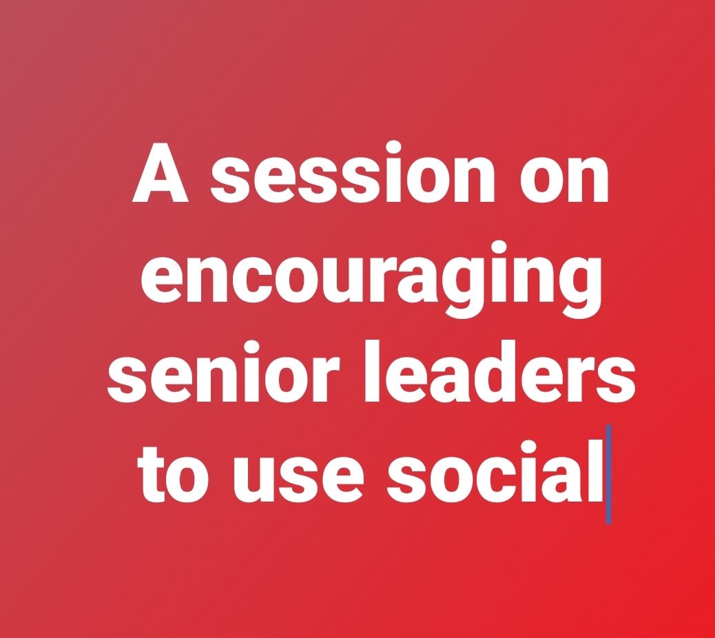 Commscamp tweet media