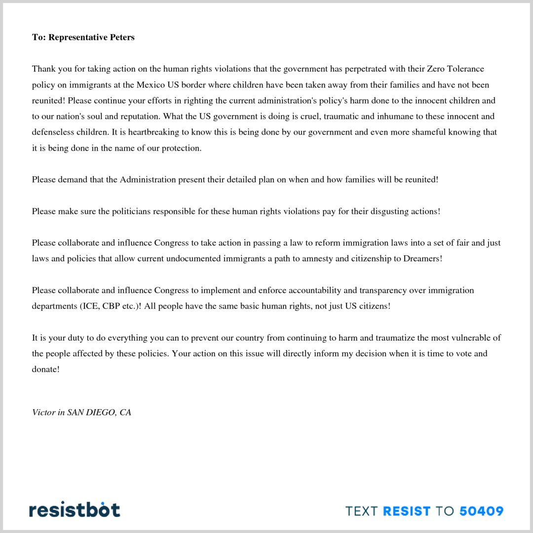 Resistbot Open Letters On Twitter Here S An Open Letter From