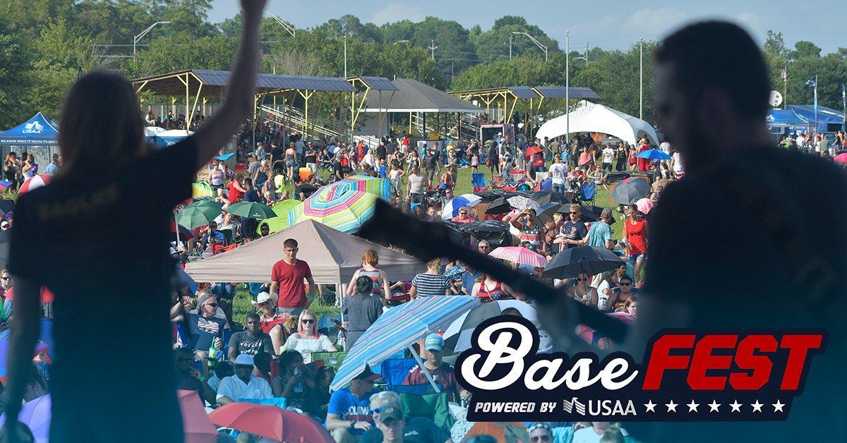 We’re baaaack! #BaseFEST2018 powered by USAA hits Camp Lejeune with Cole Swindell on the 4th of July. Tickets are free, premium seating available. For premium tix &amp; festival lineup, visit usaa.us/2Mo96Dq