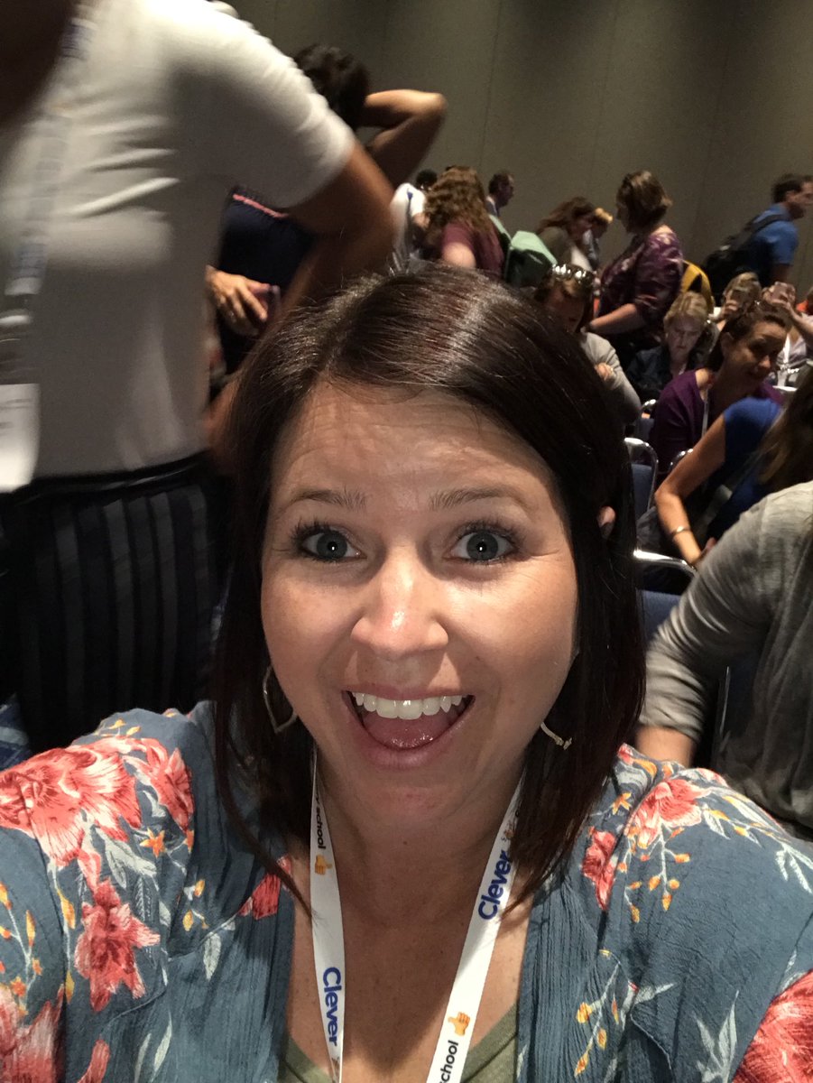 Just finished learning about #geniushour at #ISTE18 with fellow Texan <a href="/mcnairan3/">Andi McNair #ameaningfulmess</a> ! Y’all, I can’t wait to incorporate this into my classroom next year! 🙌