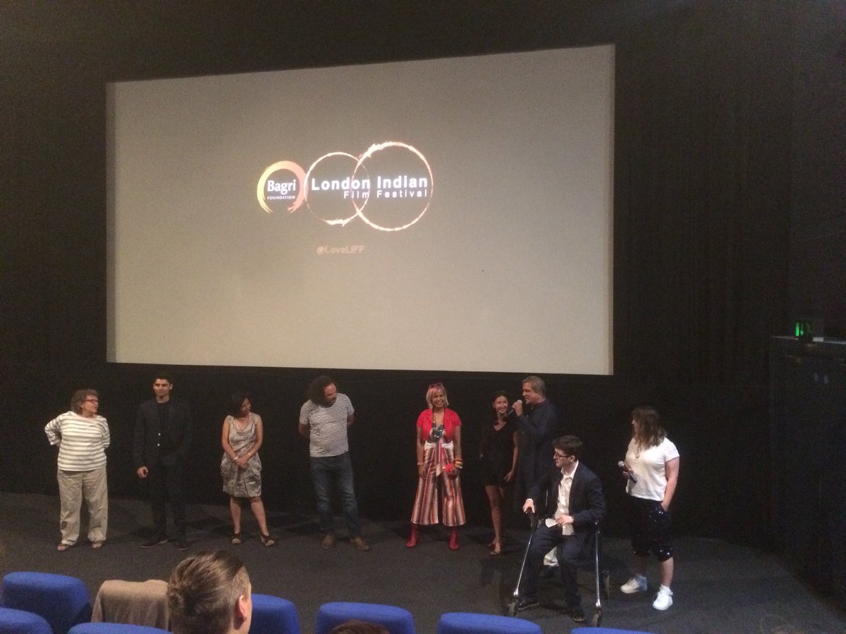 A fab evening watching the fantasric film <a href="/EatenbyLionsUK/">Eaten by Lions</a>  part of the <a href="/LoveLIFF/">Lifani Susyanto</a> . Q+A with the director , lovely #jasonwingard and actors . Well done everyone I hope this one gets lots more exposure #film #comedy #indianfilmfestival #checkitout