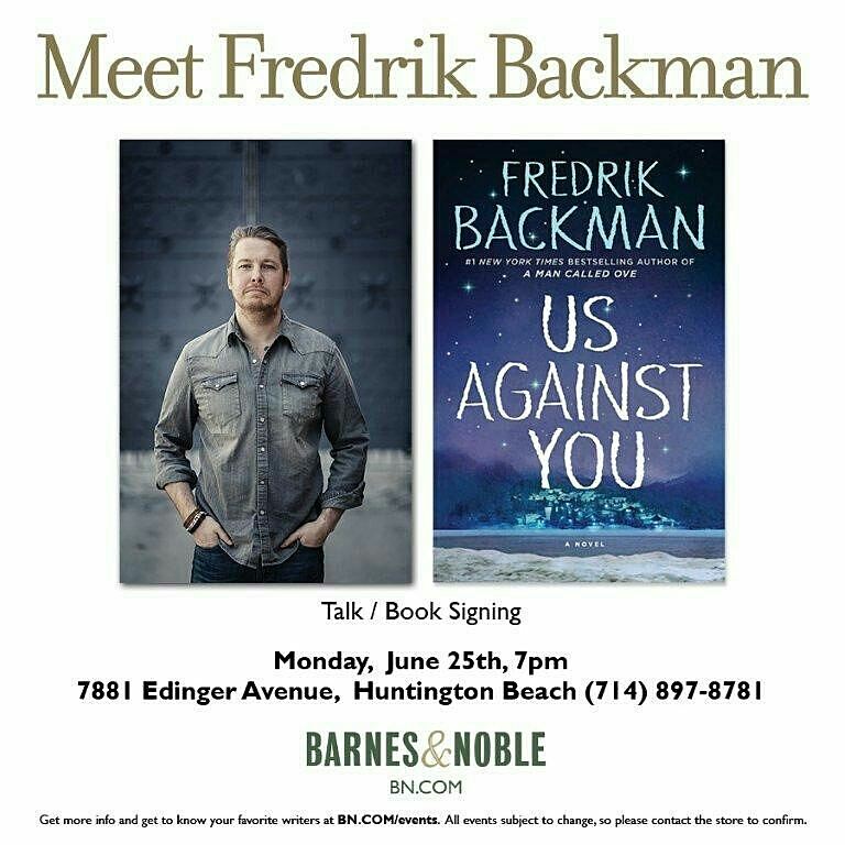 BNEvents_HB's tweet photo. Tonight! Who is coming tonight? We are so excited to have @Backmanland here at 7pm. Call store for detsils. #bnbuzz #bnauthorevent https://t.co/7GUcsFmCMv