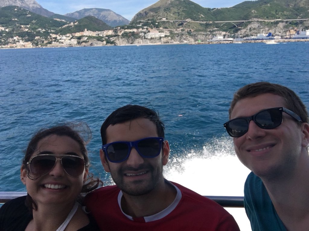 UD_Takes_Europe's tweet photo. Boat tour of Amalfi Coast, 1-800-MY-LEMON, Positano, and Limoncello! https://t.co/gQVBX5k4vS
