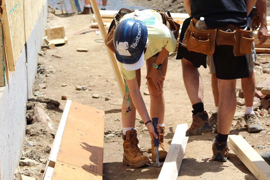 Day 3 in the books! The WoodsWork crew is working hard and making amazing progress at the build site of 3 homes on Swatara Street!
