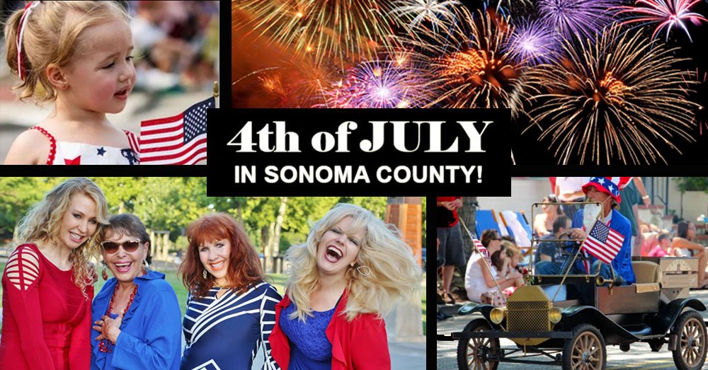Family fun and fireworks! Celebrate the Fourth of July Sonoma County-Style! Find more than a dozen exciting events here:  happeningsonomacounty.com/fourth-july-ac…