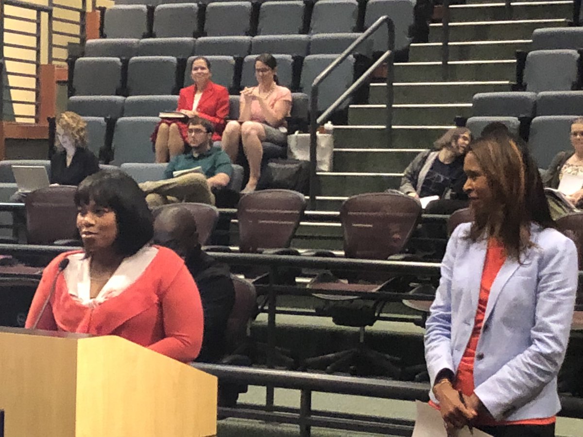 I Am Cps On Twitter Iamcps Superintendent Laura Mitchell Congratulates Principals Tammy Solomon Gray Pictured And Nedria Mcclain Who Were Recently Honored With Principal Of The Year Award From The Ohio Association Of