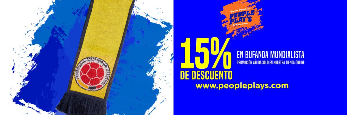 Contágiate de esta gran fiesta deportiva portando accesorios del equipo que siempre nos ha hecho vibrar: la <a href="/FCFSeleccionCol/">Selección Colombia</a> Consigue la tuya aquí bit.ly/2Ir2ulh