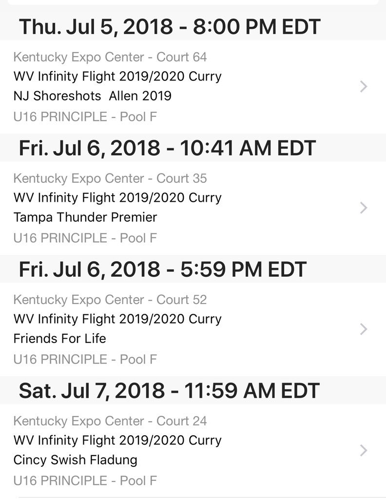 @jen23_ou @Jennie_W_Curry @CertifiedBball @neb_media Game Schedule @TFNsRun4Roses 2018 for some of the top girls players in West Virginia!! 💯🏀💥 #womensbasketball #304 #collegeexposure