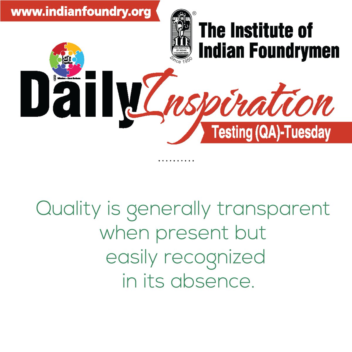 Indian Foundrymen (@ifoundrymen) on Twitter photo 