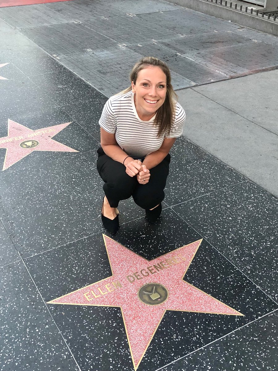 geekybean's tweet image. Dreams do come true!! @TheEllenShow #happygirl