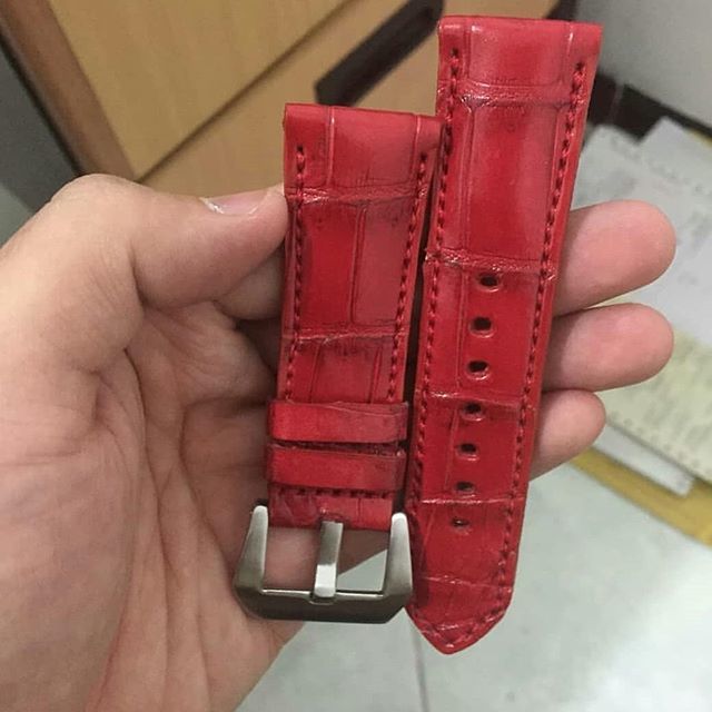 patek crocodile strap