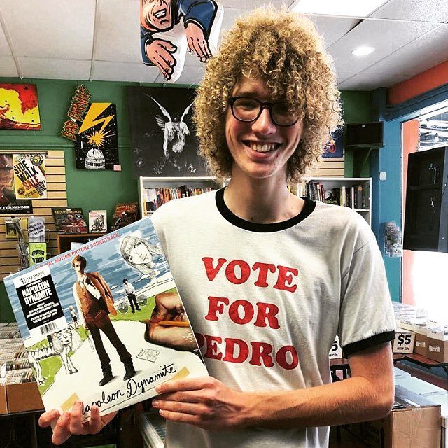 Lakeshore Records on Twitter: "Napoleon Dynamite! The Grammy Nominated Film Cult Classic is back on wax! Thank you @daddykoolrecords for great pic! Pressed on 'Electric Liger Blue' Vinyl! -