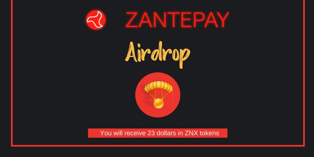AirdropsP's tweet photo. #Airdrop #Zantepay 🔥

🚀80 #ZNX  (23 USD)💰Earnings💰

💥 Qualification: ⭐️⭐️⭐️⭐️⭐️
💥 Join here 👉https://t.co/chIWEmFUPY👈

#cryptocurrency #bitcoin #cryptocurrencynews #AirdropsPremium #crypto #Airdrops #ico #blockchain #Ethereum #ETH #freetoken @zantepay https://t.co/VoOfW8KWXh
