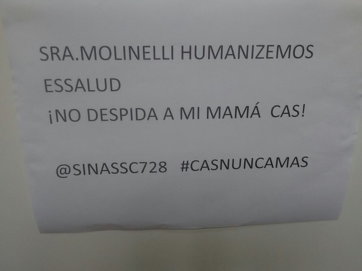 Azulita_E's tweet photo. @FiorellaMolinelli @EssaludPeru No a la exclusión delos Trabajadores CAS, @msalazarcongres @stapiab @MartinVizcarraC https://t.co/Du2ydFC4fs