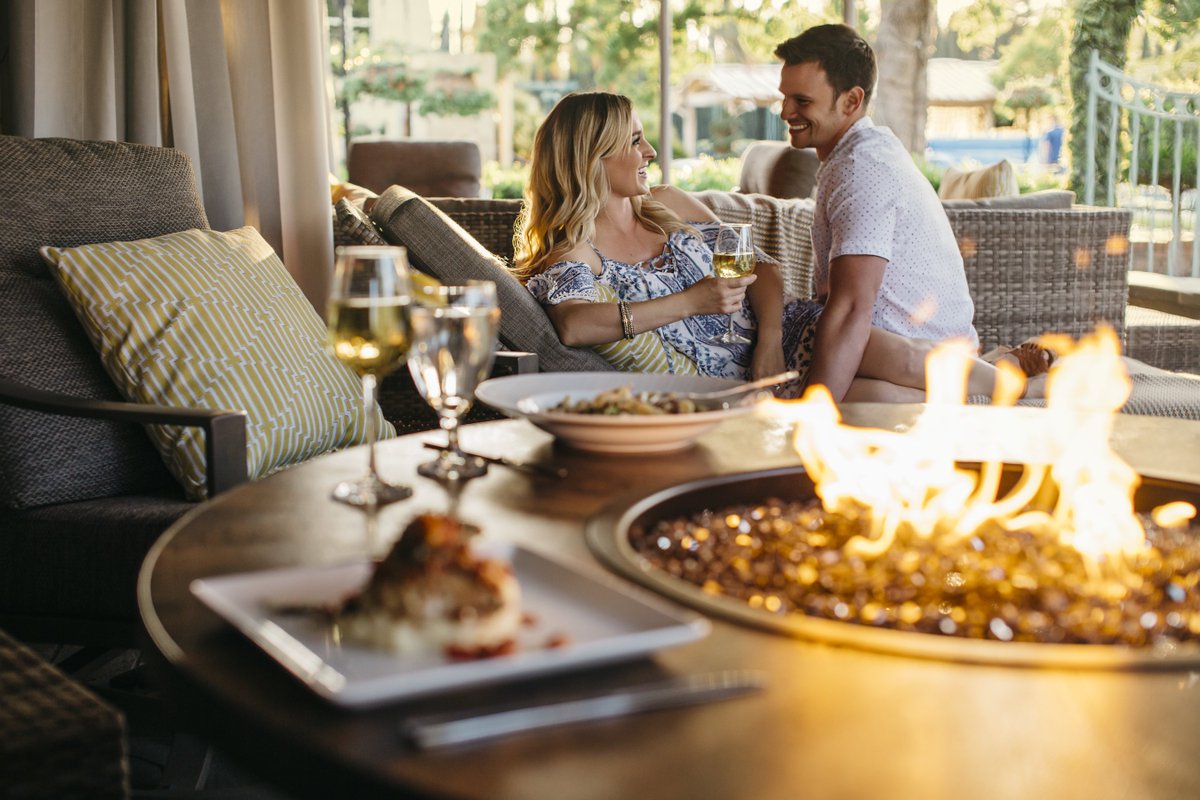 ArdenHills's tweet photo. Looking for a new date night idea? The cabanas are the perfect setting for a romantic evening. Order champagne, appetizers, dinner, and enjoy a toasty fire on a beautiful summer night. Contact the Concierge for more information about booking a Cabana today. #ardenhillsclub https://t.co/zq9n2Y5c1K