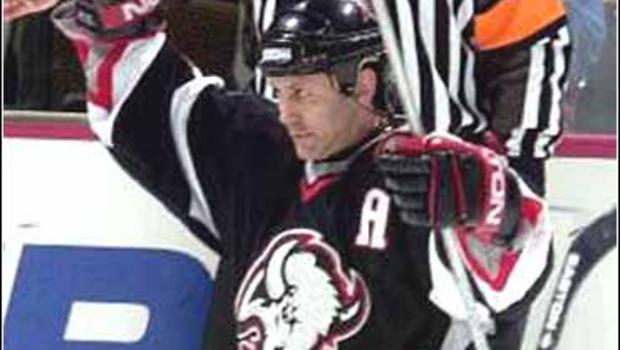 Happy Birthday Doug Gilmour, Sabres center 1999-2000 to 2000-01. Born on this date in 1963. 